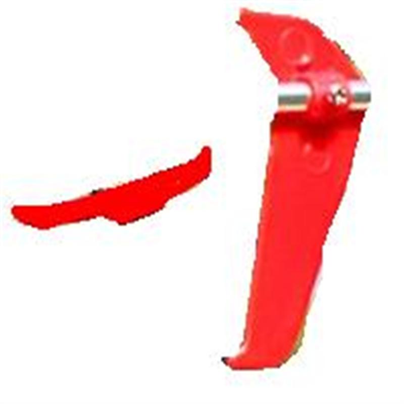 MJX T54 T654 RC helicopter parts-09 Horizontal wing + vertical wing(Red)
