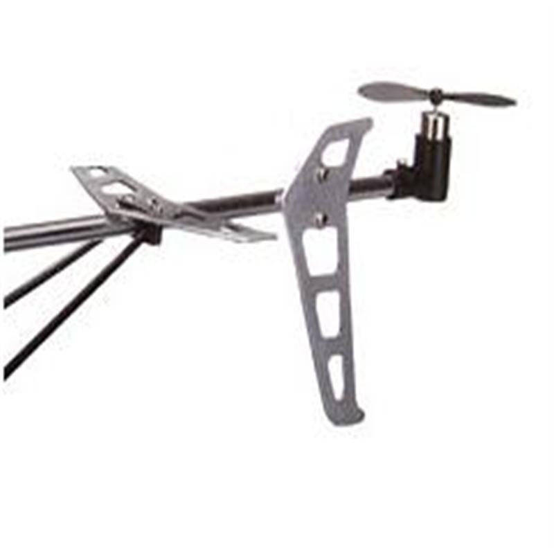 MJX T58 T658 RC helicopter parts-24 Whole tail unit A-(Long tail pipe & horizontal and verticall wing with fixtures & Tail cover with tail motor & Tail blade)