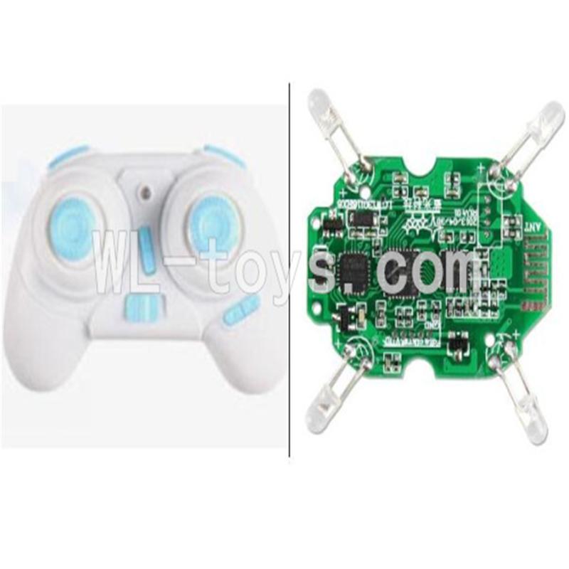 WLtoys V343 Quadcopter WL toys V343 parts-06 Transmitter(White) & Circuit board