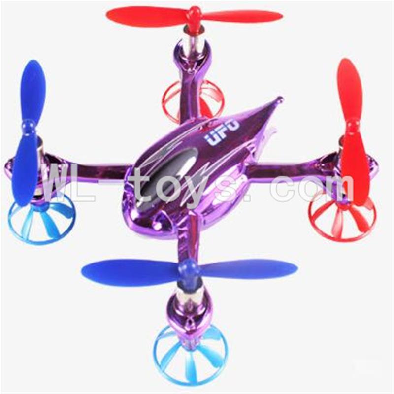 WLtoys V343 Quadcopter WL toys V343 parts-16 Only V252 Body,BNF-Purple(No battery,No Transmitter,No charger) Free shipping