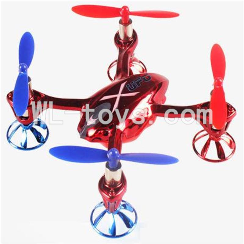 WLtoys V343 Quadcopter WL toys V343 parts-18 Only V252 Body, BNF-Red(No battery,No Transmitter,No charger) Free shipping