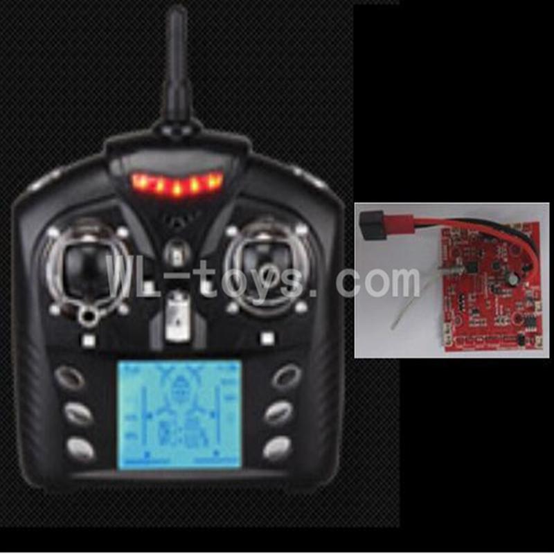 WLtoys V353 Quadcopter parts WL toys V353 parts-06 Transmitter & Circuit board
