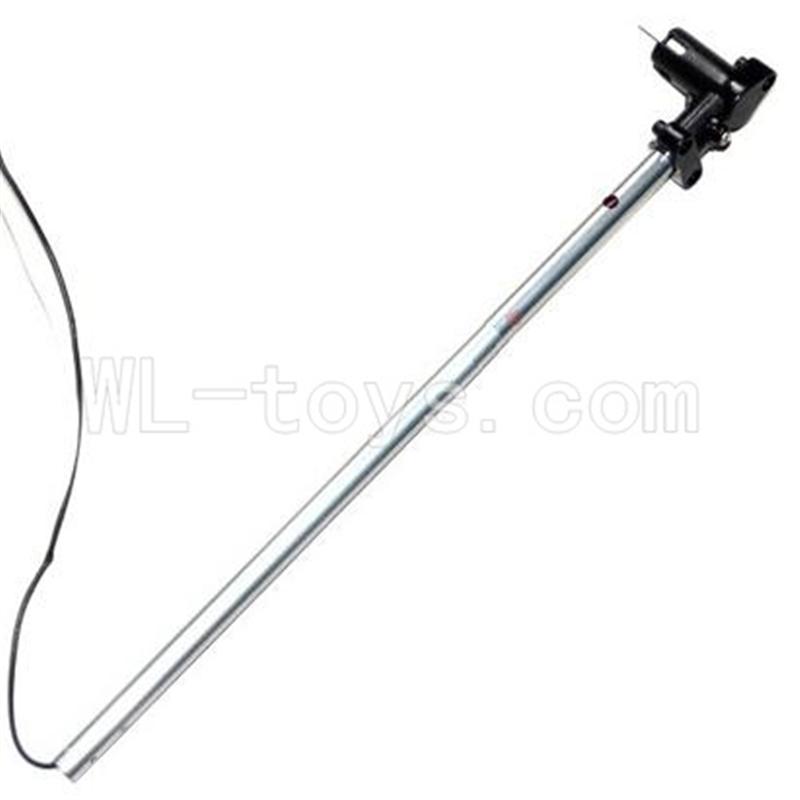 DFD F162 RC helicopter Parts-34 Tail unit A-(Long tail pipe & Tail cover with tail moto )