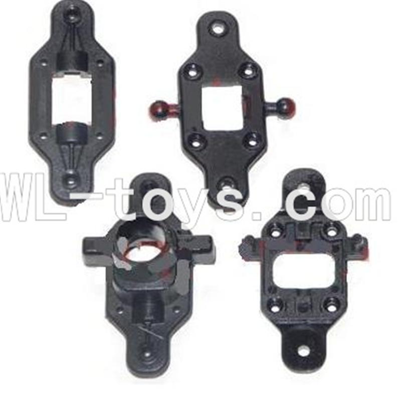 DFD F187 RC helicopter Parts-21 Upper main grip set & Lower main grip set