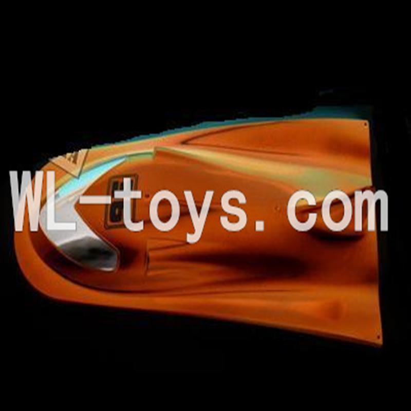 Double Horse 7002 Boat DH 7002 parts-07 Upper cover-Yellow