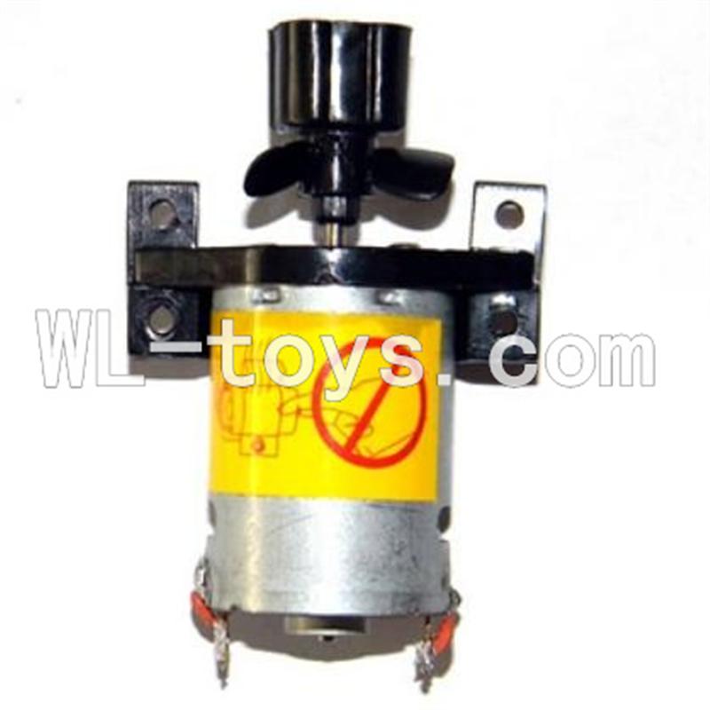 Double Horse 7002 Boat DH 7002 parts-18 Main motor with Drive shaft connections and fixtures