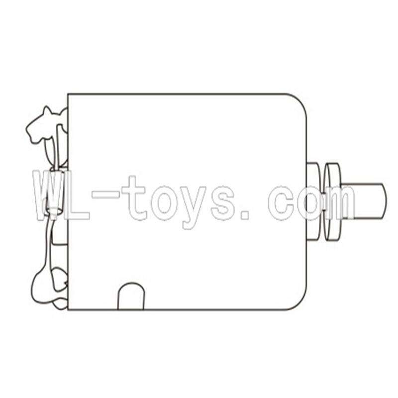 Double Horse 7002 Boat DH 7002 parts-19 Main motor