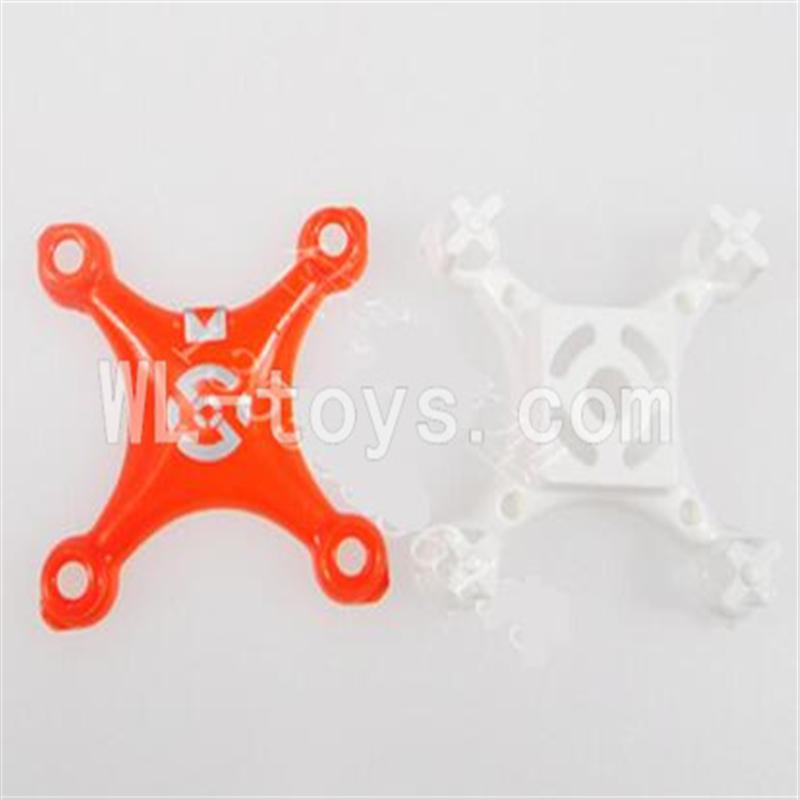 SanLianHuan SH CX-10 Quadcopter parts-02 Upper head cover & Lower frame cover-Red