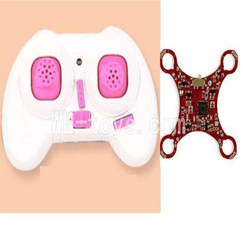 SanLianHuan CX-10 Quadcopter parts ,SH CX-10 parts-13 Transmitter& Circuit board-Orange