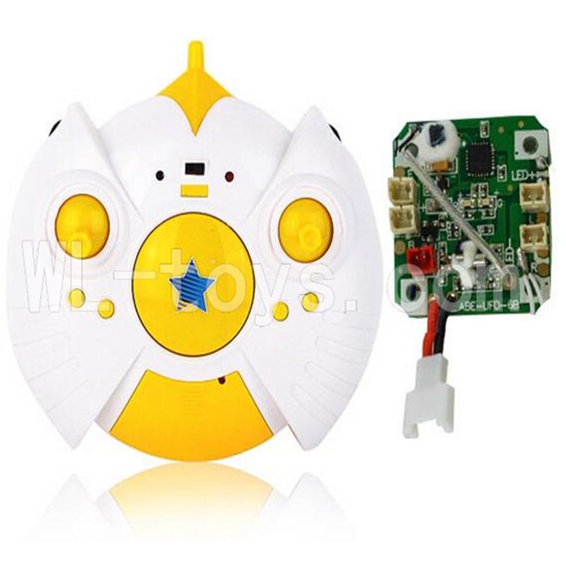 SH CX-30 Quadcopter Parts ,SanHuan CX-30 Parts-06 Circuit board & Transmitter-Yellow