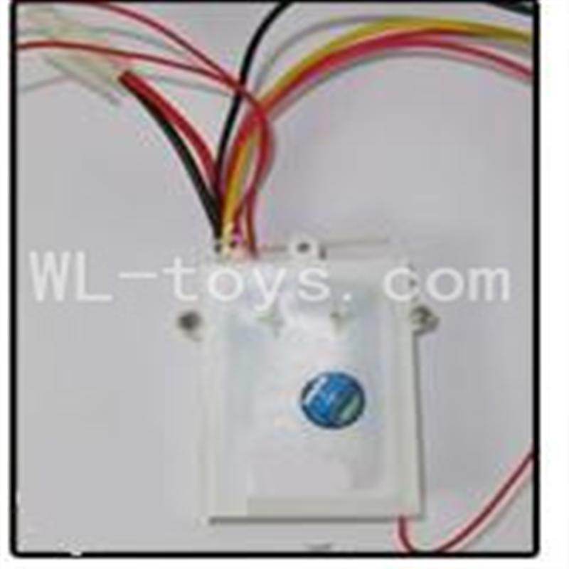 Double Horse 7007 Boat Parts ,DH 7007 Parts-07 Receiver box with circuit board Frequency (27MHZ,40MHZ,49MHZ)