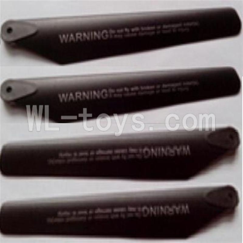 Attop toys YD-215 RC helicopter parts-02 Upper main blades(2pcs) & Lower main blades(2pcs)