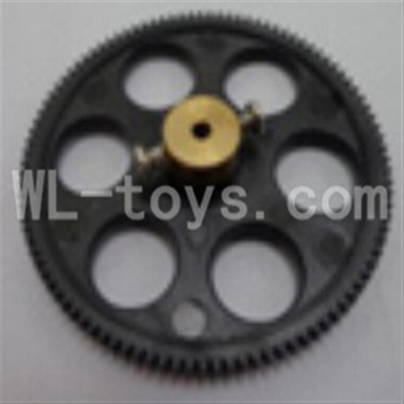 Attop toys YD-215 RC helicopter parts-10 Lower main gear with copper sleeve