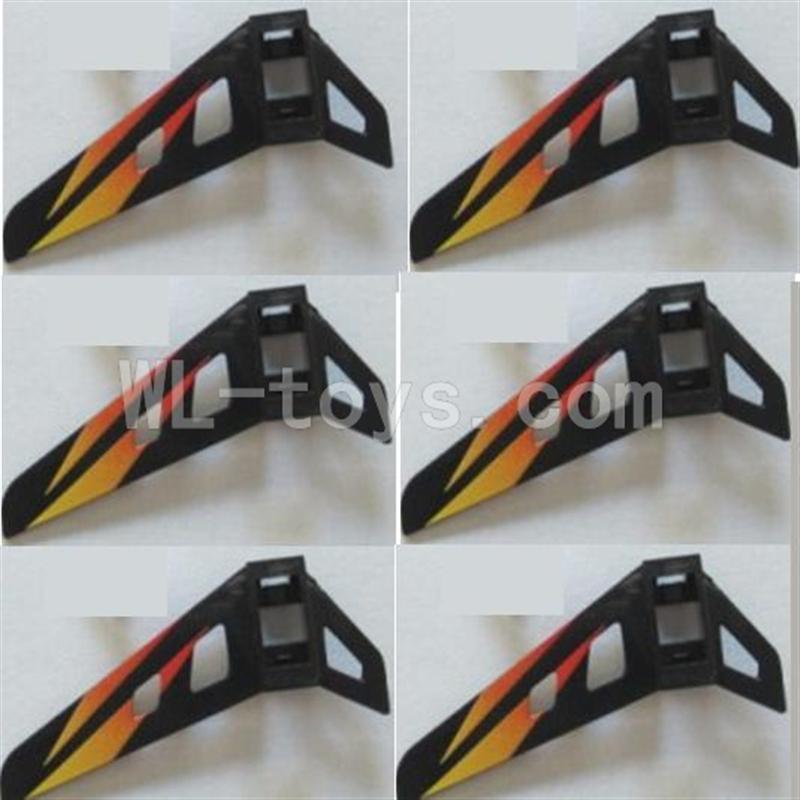 Skytech M19 RC HelicopteSkytech M19 RC Helicopter parts-06 Tail decoration(6pcs)-Orange