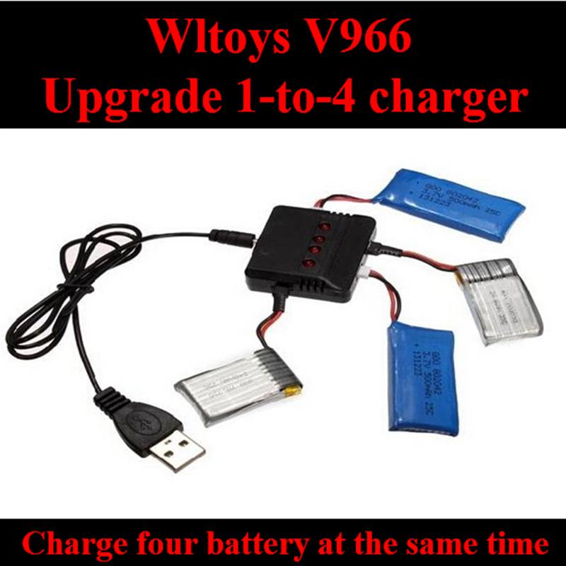WLtoys V966 RC helicopter parts ,WL toys V966 Upgrade 1-to-4 charger wholesale