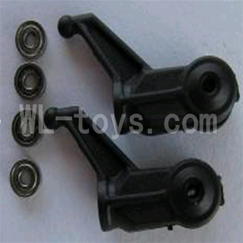 WLtoys V966 RC helicopter parts ,WL toys v966 parts-16 Main blade grip set with 4 bearing