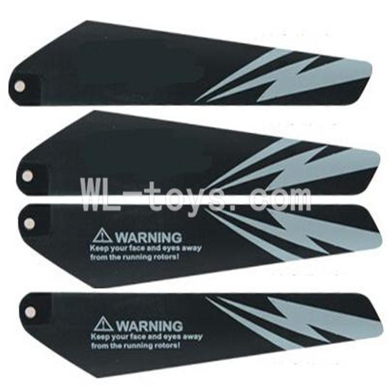 Skytech M33 RC Helicopter Parts ,Skytech M33A Parts-03 Main blades(4pcs-2A+2B)