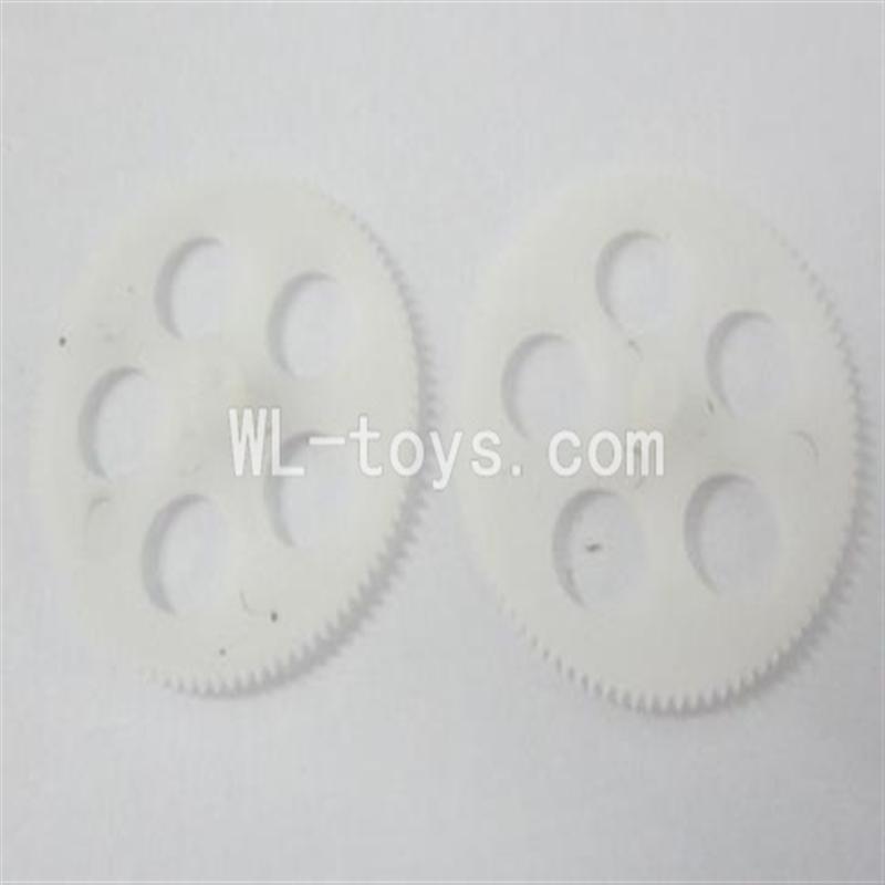 Skytech M33 RC Helicopter Parts ,Skytech M33A Parts-29 Upper Main gear and lower main gear