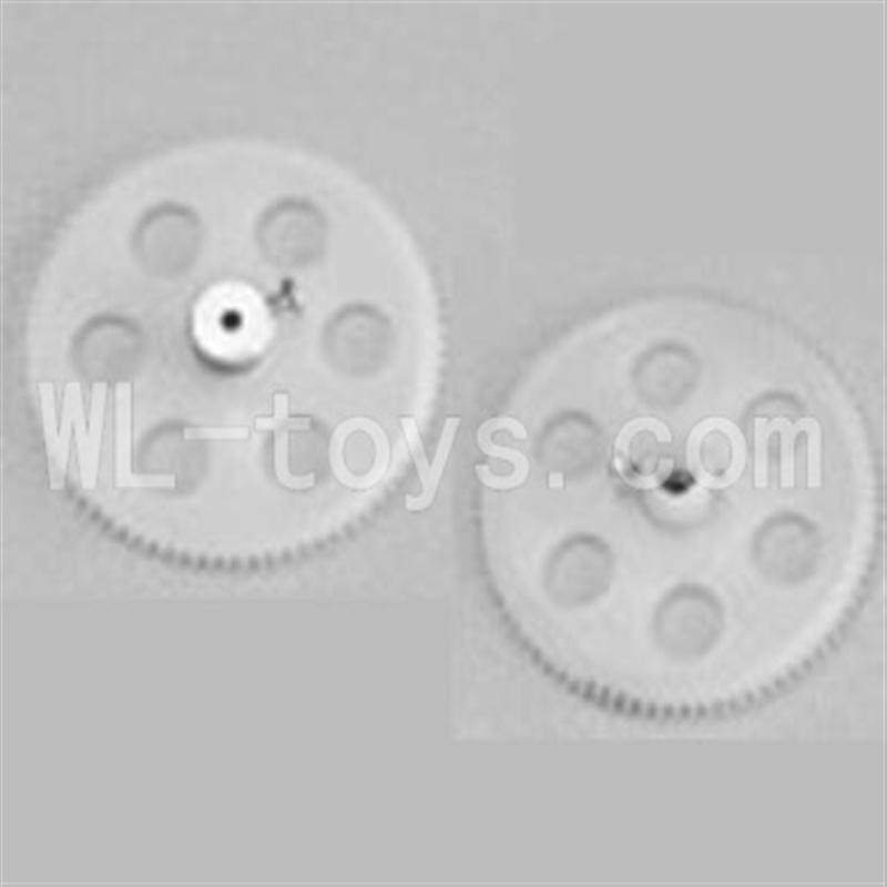 Skytech M36 RC Helicopter Parts-16 Upper main gear & Lower main gear
