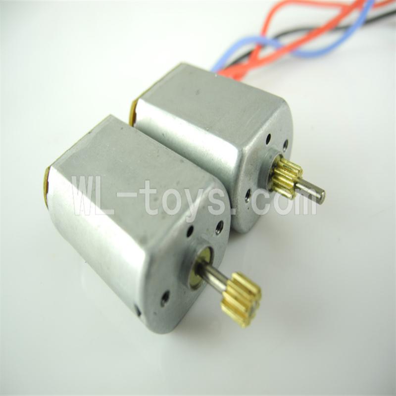 Skytech M36 RC Helicopter Parts-22 Main motor with long shaft and gear & Main motor with short shaft and gear