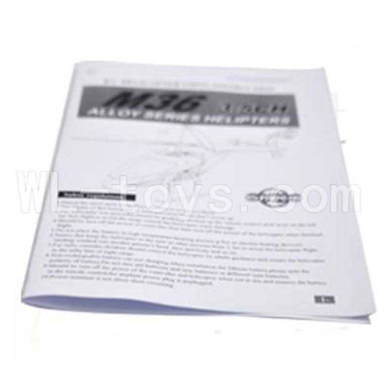 Skytech M36 RC Helicopter Parts-39 Manual