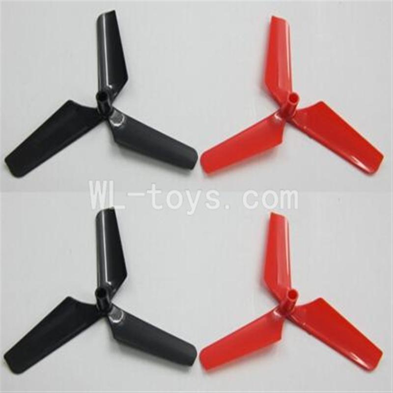 Skytech M61 M61S M61X RC Quadcopter Parts-04 Main rotor blades(4pcs-2X Black & 2X Red)