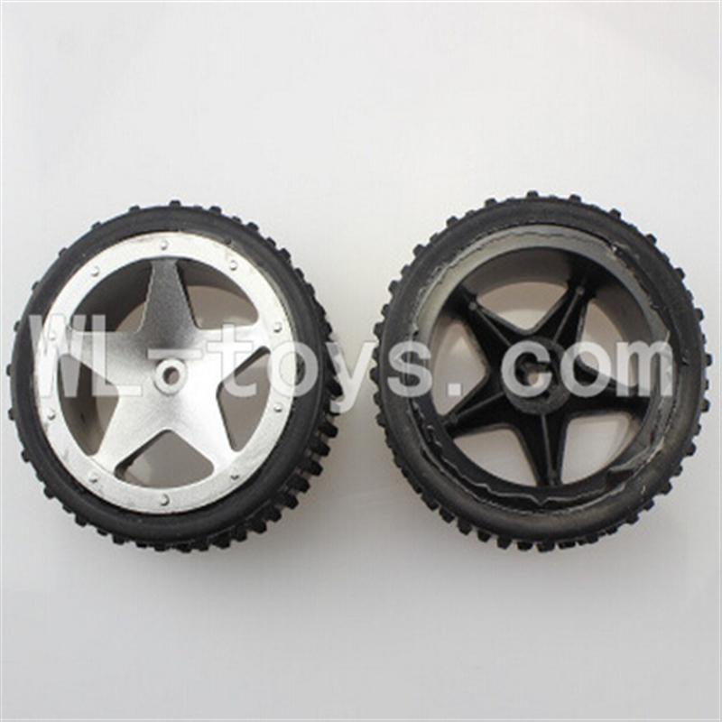 WLtoys L959 Front Tire(2pcs),Wltoys L959 RC Car Parts,1/12 RC Racing car buggy spare parts