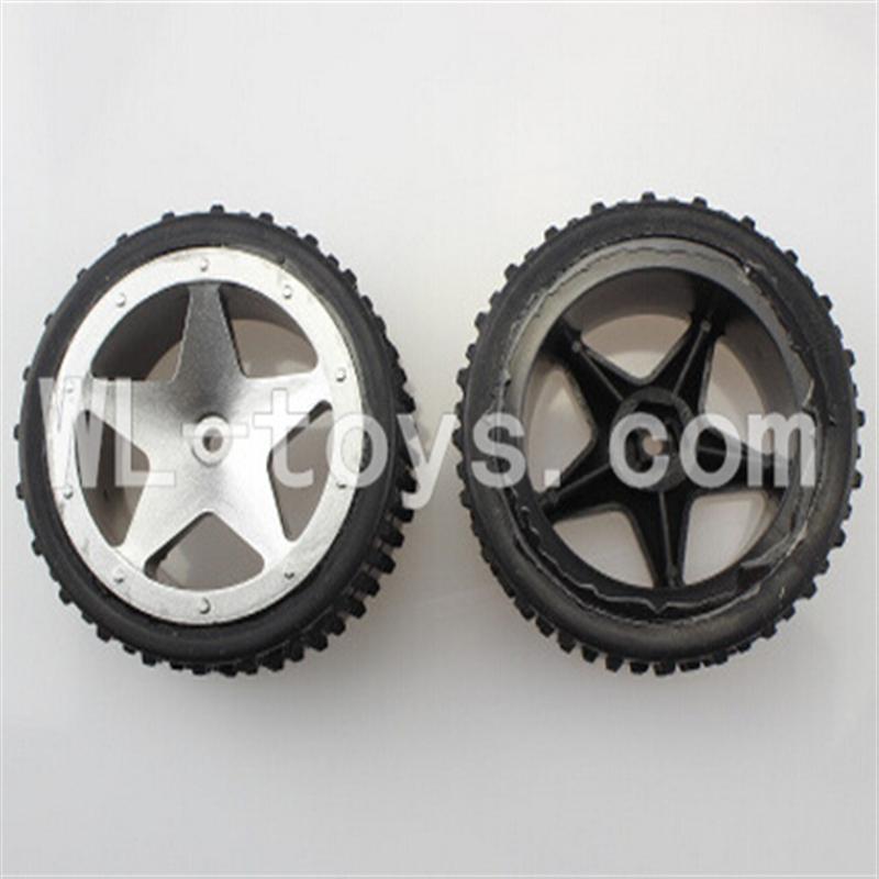 WLtoys L959 Wheel,Tires,RC Buggy Rear Tire(2pcs),Wltoys L959 RC Car Parts,1/12 RC Racing car buggy spare parts