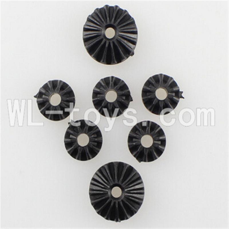 WLtoys L959 Motor Speed Control Planet Gear(2pcs Big & 5pcs small),Wltoys L959 RC Car Parts,1/12 RC Racing car buggy spare parts