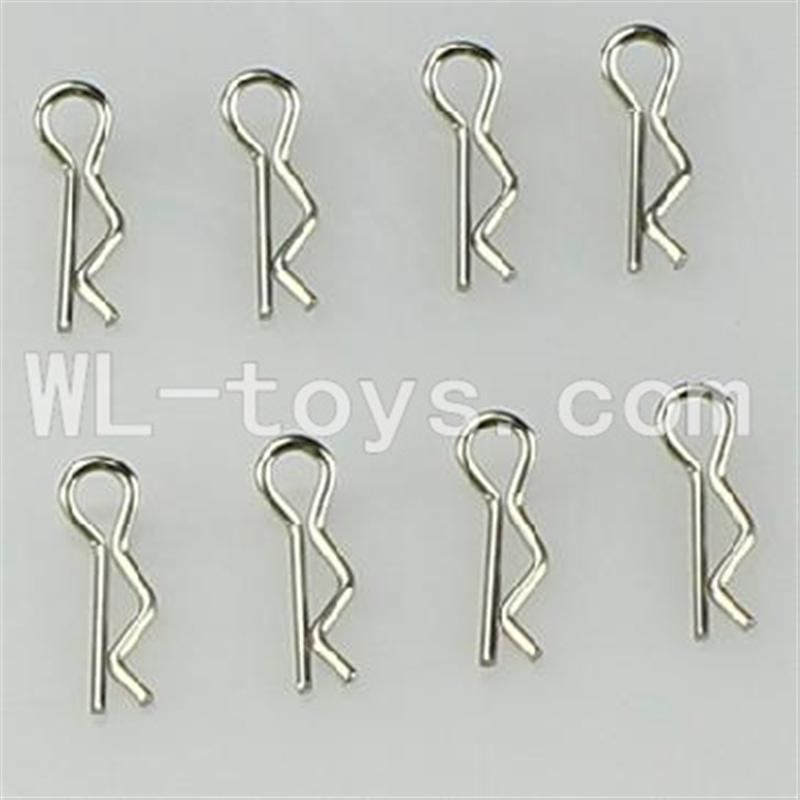 WLtoys L959 R-Clips,Shell Pin(8pcs),Wltoys L959 RC Car Parts,1/12 RC Racing car buggy spare parts