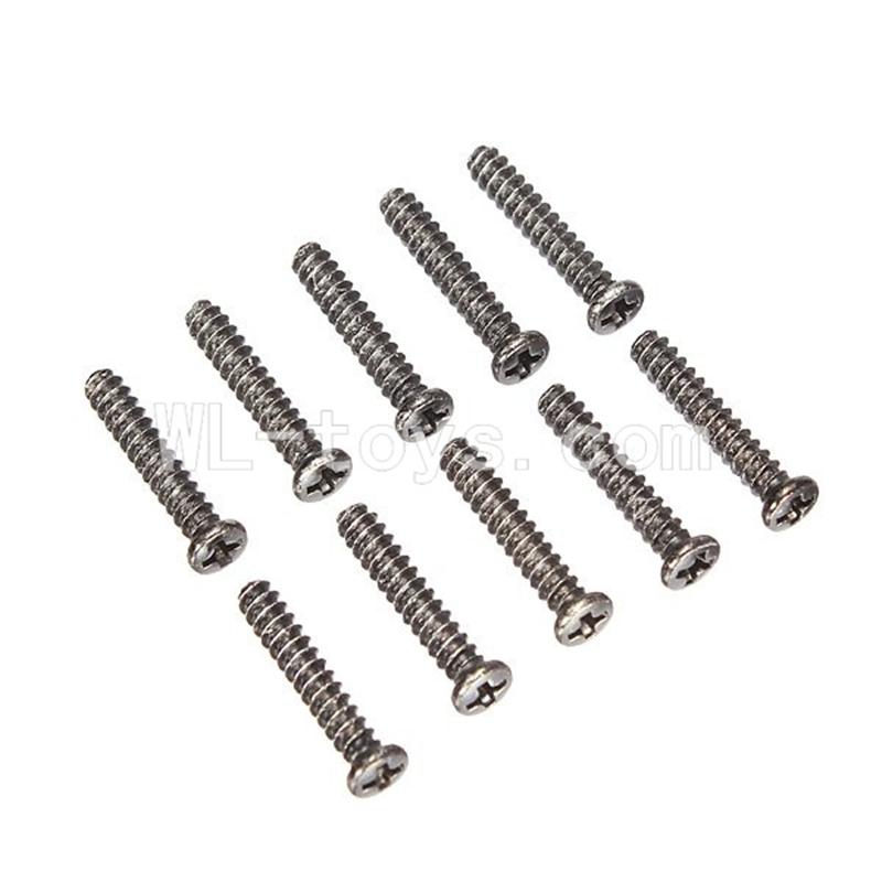 WLtoys L959 Round Head Screw 2.6x14mm(10pcs),Wltoys L959 RC Car Parts,1/12 RC Racing car buggy spare parts