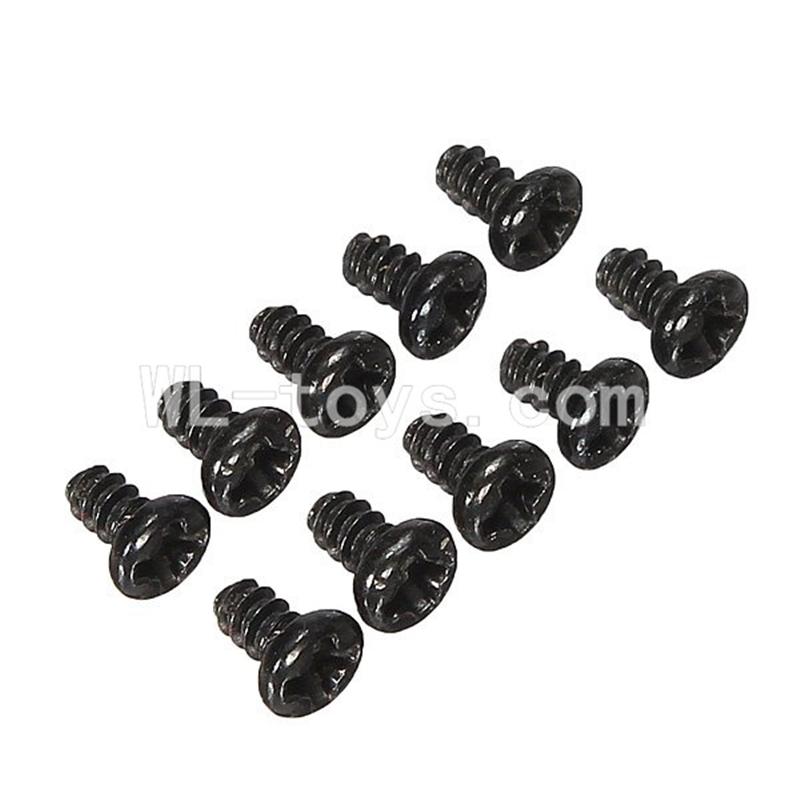 WLtoys L959 Round Head Screw Set 1.8x3mm(10pcs),Wltoys L959 RC Car Parts,1/12 RC Racing car buggy spare parts