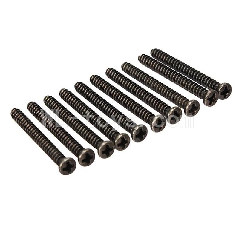 WLtoys L969 L212 Round Head Screw Set 2.6x25mm(10pcs),Wltoys L969 RC Car Spare Parts,Wltoys 1/12 RC Car Parts
