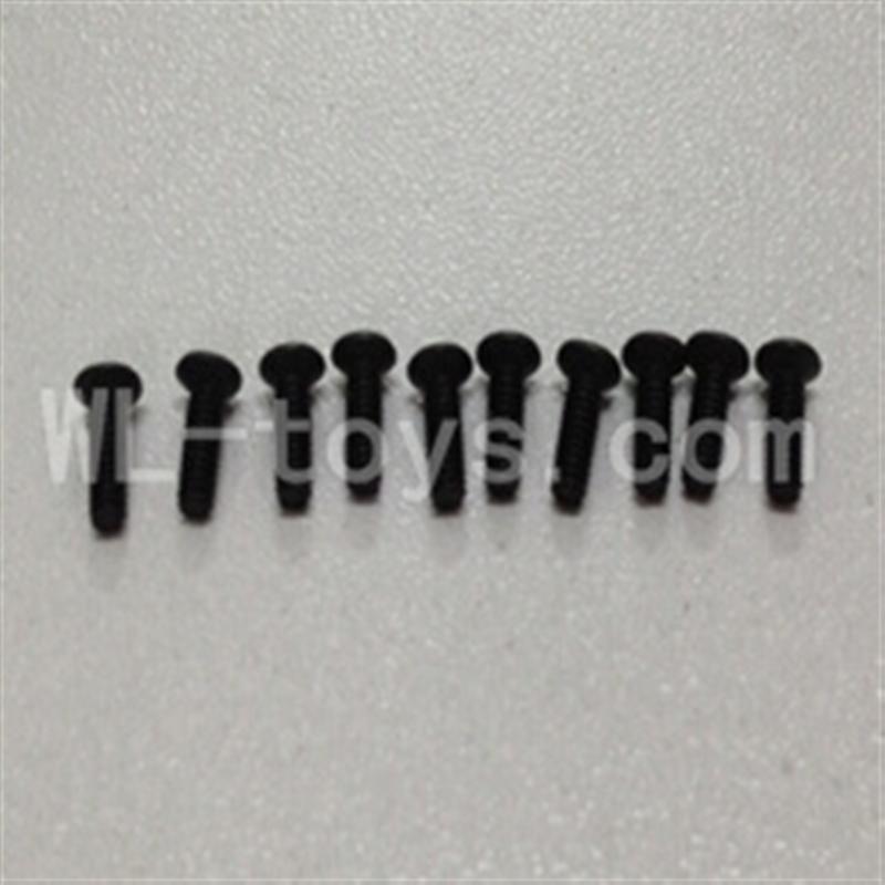 WLtoys L969 L212 Socket Head Screw 2x6mm(2pcs),Wltoys L969 RC Car Spare Parts,Wltoys 1/12 RC Car Parts