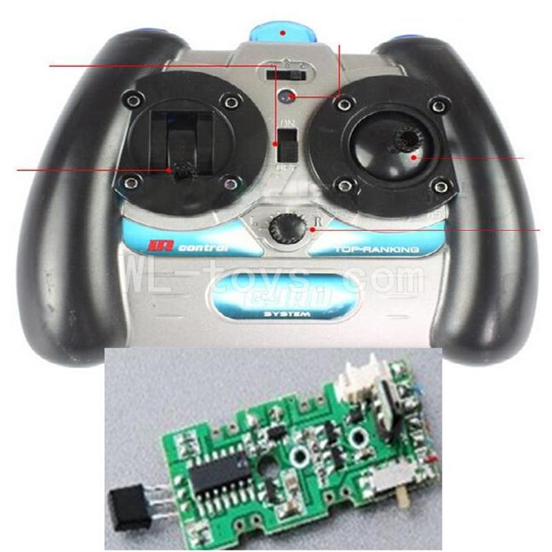 Skytech M13 RC Helicopter Parts-11 Transmiiter & Circuit board