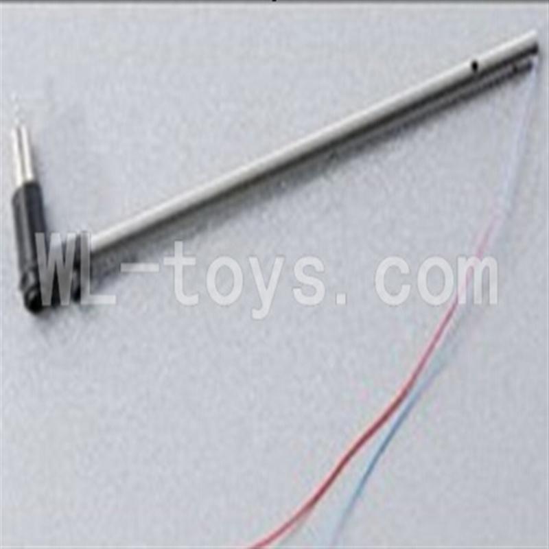 Skytech M13 RC Helicopter Parts-24 Tail motor set(Long tail pipe & Tail cover & Tail motor)