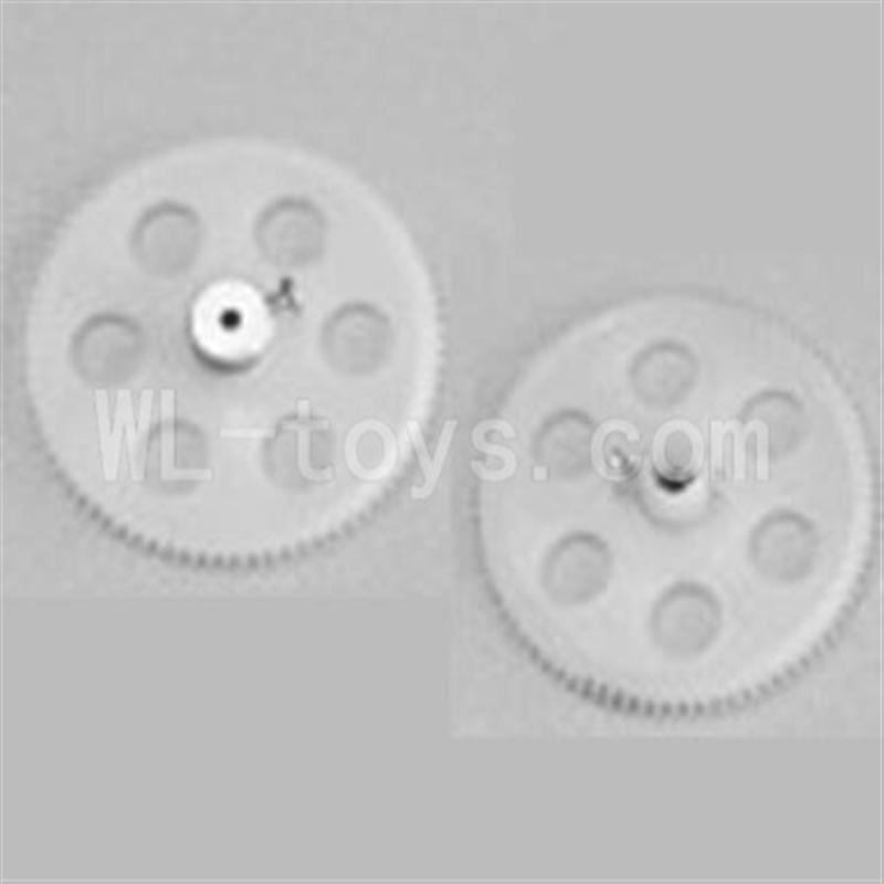 Skytech M16 M16G RC Helicopter Parts-16 Upper main gear & Lower main gear