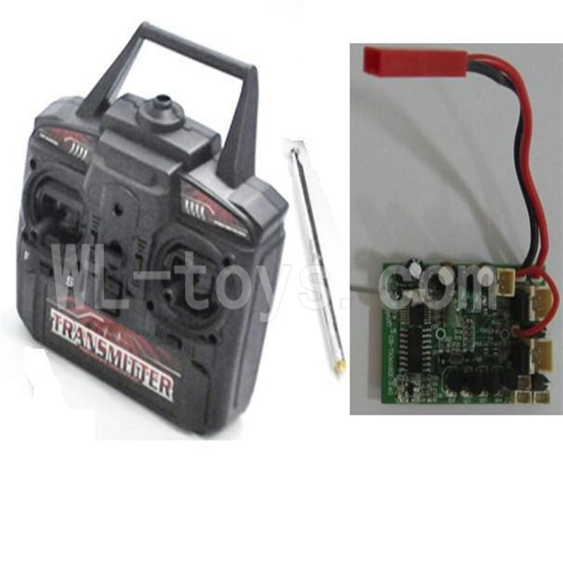 Skytech M16 M16G RC Helicopter Parts-21 Transmitter & Antena & Circuit board two version(Version for M16 or M16G)
