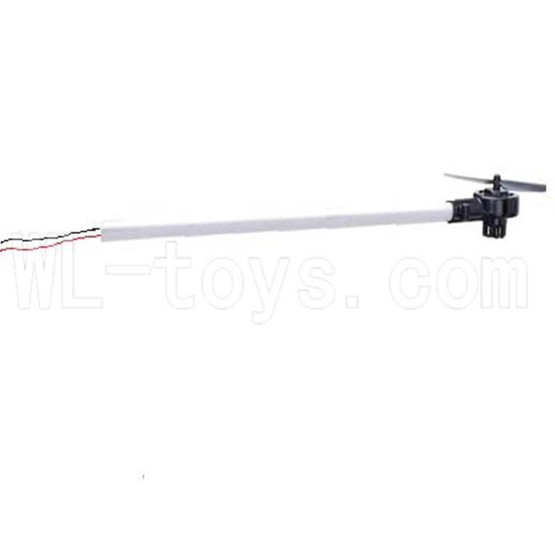 Skytech M16 M16G RC Helicopter Parts-35 Whole tail unit BLong tail pipe & Tail cover with tail gear and tail motor)