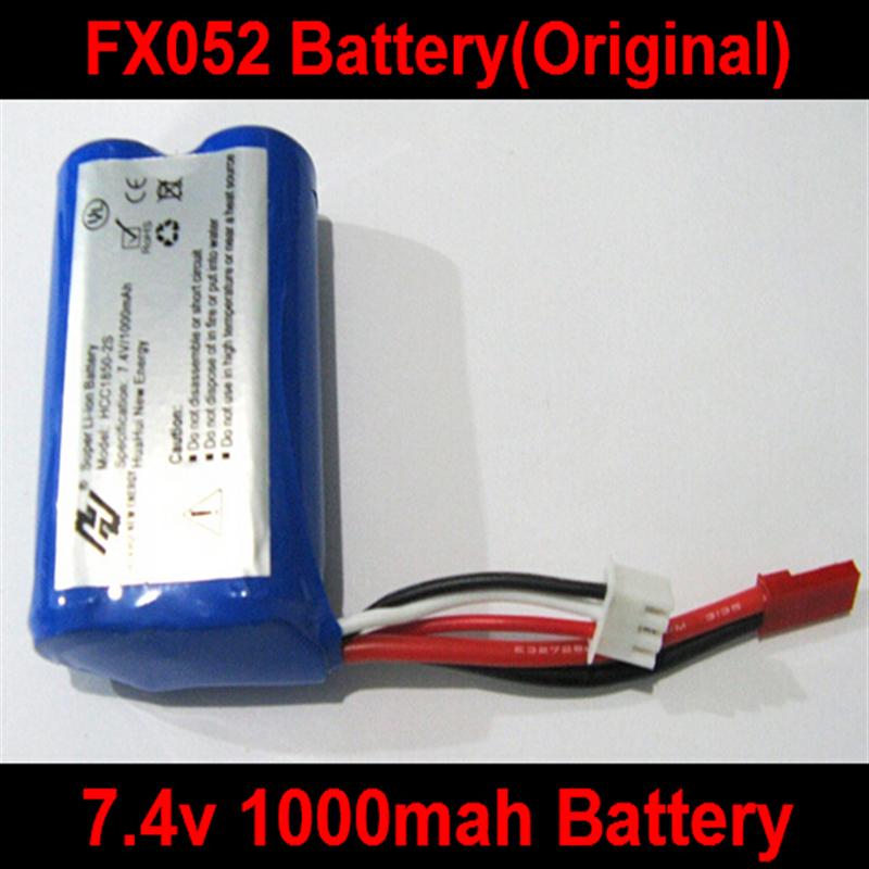 FeiLun FX052 RC Helicopter Original Battery-7.4v 1000mah Battery 15C Li-Poli Battery