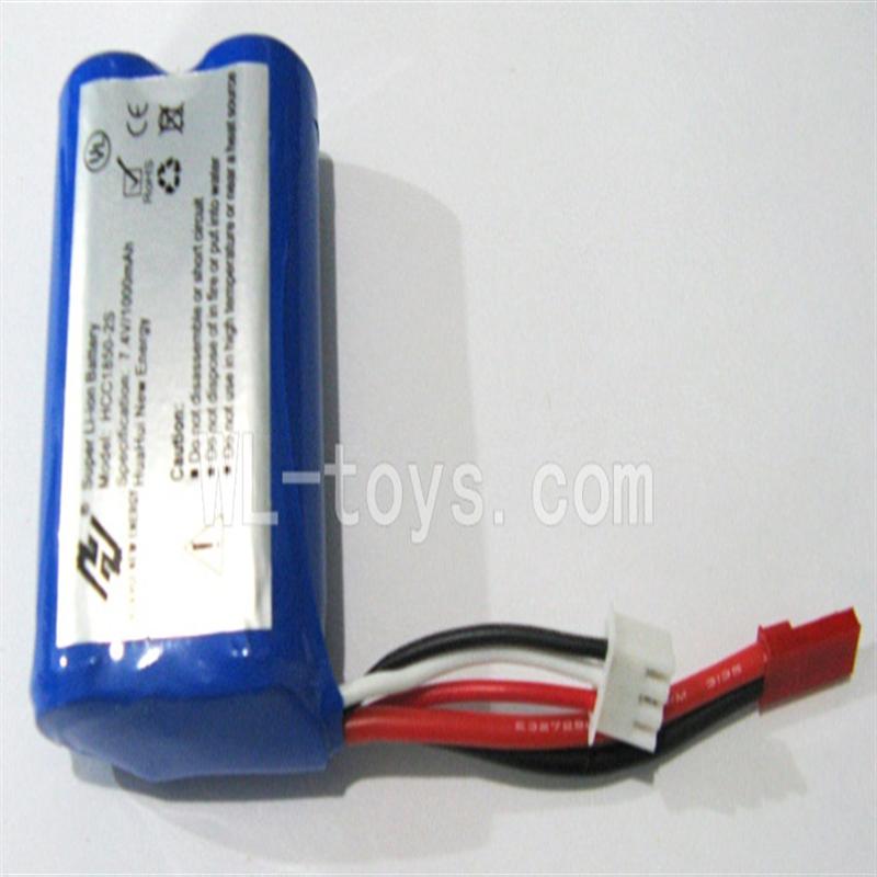 FeiLun FX052 RC Helicopter parts-07 7.4v Li-ion batteries with Red Jst plug