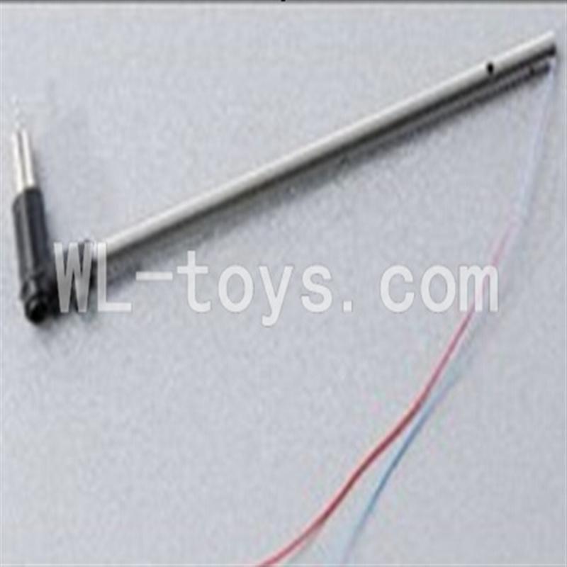 Skytech M3 M3A RC Helicopter Parts-24 Tail motor set(Long tail pipe & Tail cover & Tail motor)