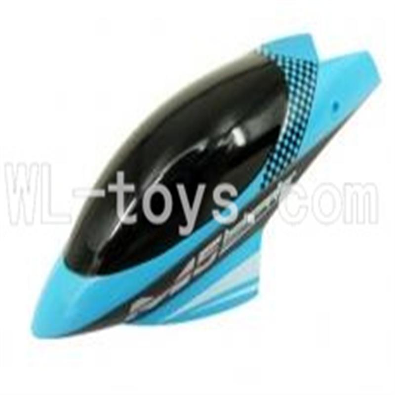Skytech M5 M5A RC Helicopter Parts-01 Head cover(Blue)