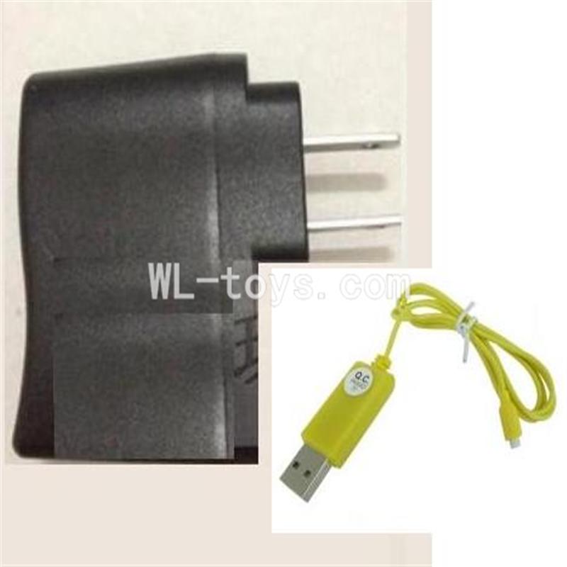 Skytech M5 M5A RC Helicopter Parts-37 Straight conversion plug & USB charger wire