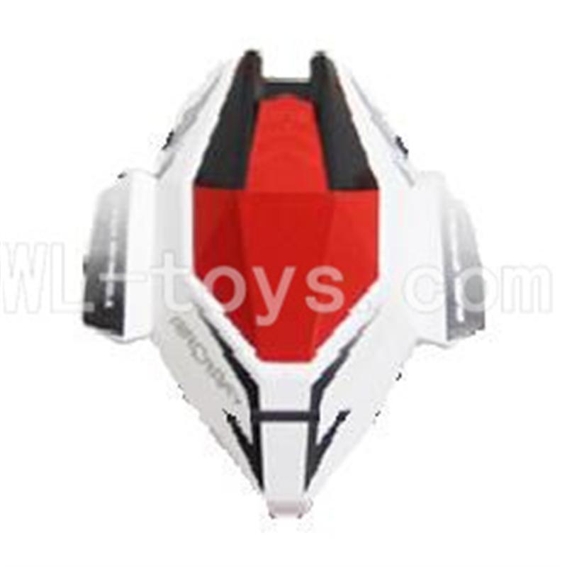 Skytech M60 RC Quadcopter Parts-02 shell,head cover(White & Red)