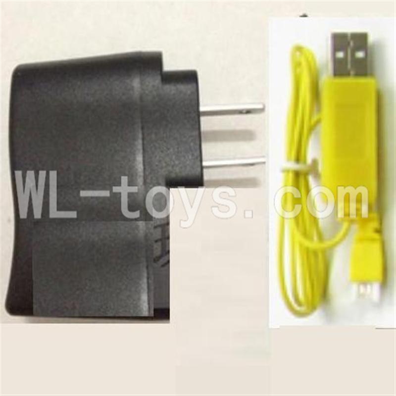 Skytech M60 RC Quadcopter Parts-07 Straight conversion plug & USB Charger
