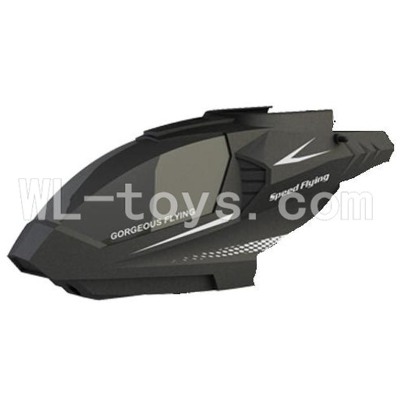 Skytech M25 M35 RC Helicopter parts ,Skytech M25 parts-01 Head cover-Black