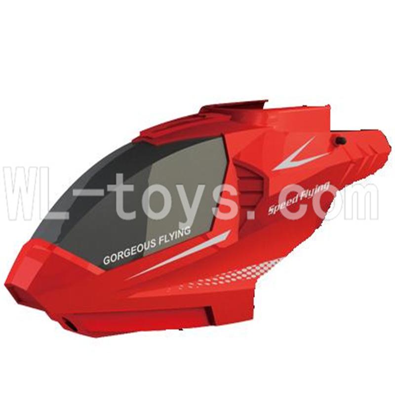 Skytech M25 M35 RC Helicopter parts ,Skytech M25 parts-02 Head cover-Red