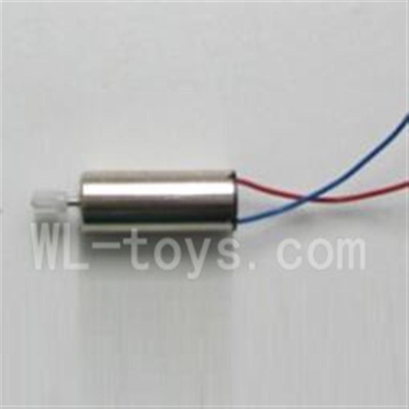 Skytech M25 M35 RC Helicopter parts ,Skytech M25 parts-13 Main motor B with Long shaft and gear(blue and red wire)
