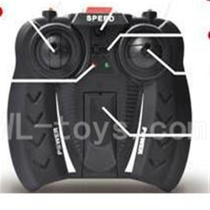 Skytech M25 RC Helicopter parts-22 Transmitter